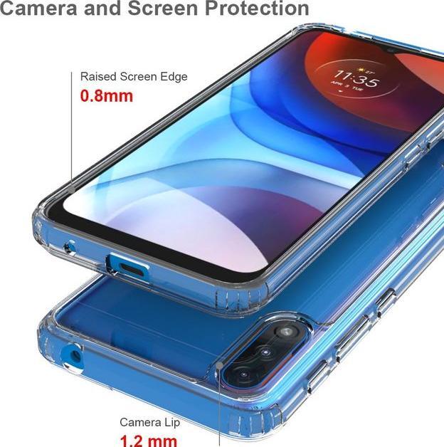 Actual product image MU Classic Softcase TPU Series (Motorola Moto E7)
