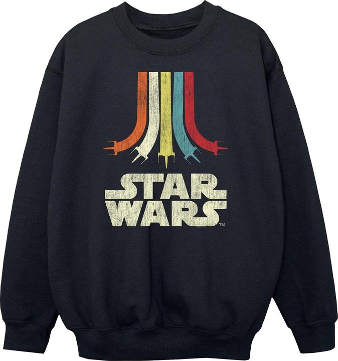Produktbild Star Wars Boys Retro Rainbow Cotton Sweatshirt (116)