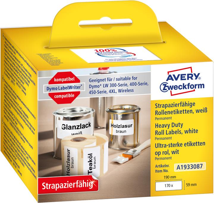 Produktbild Avery Rollen-Etiketten