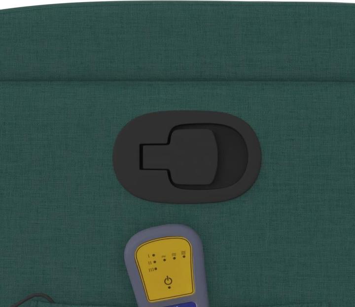 Produktbild VidaXL Massagesessel Dunkelgrün Stoff,Farbe: Dunkelgrün,Material