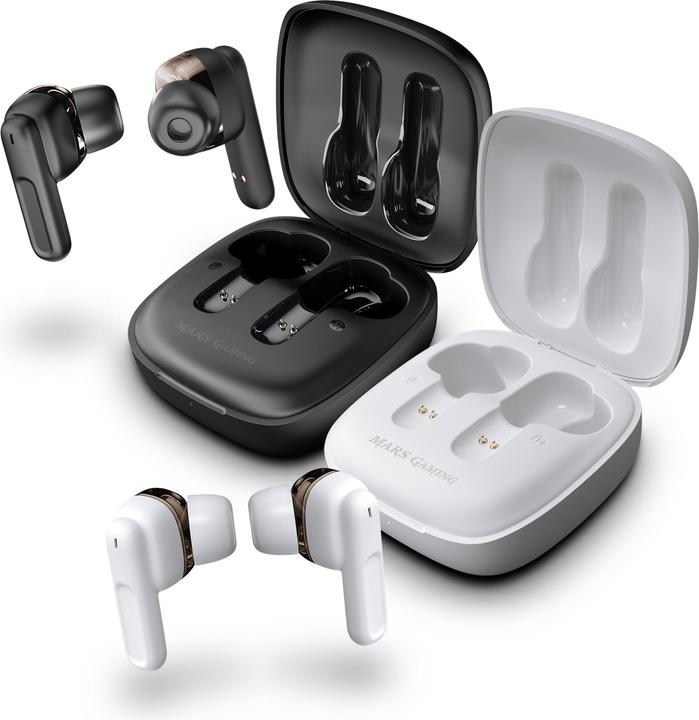 Actual product image Mars Gaming MHIB Earphones TWS White (Wireless)