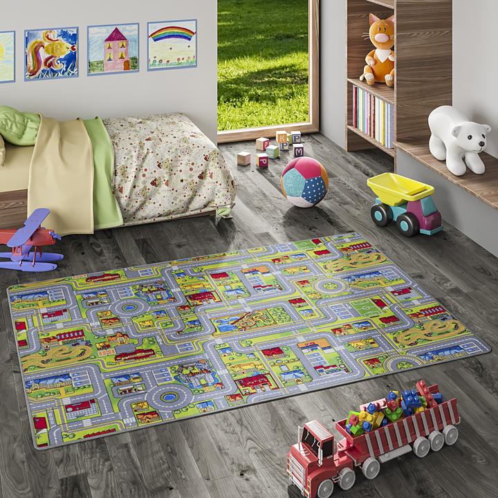 Produktbild Snapstyle Kinder Spiel Strassenteppich (80 x 160 cm)