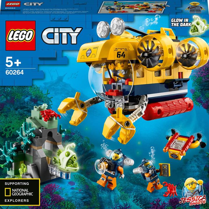 Image du produit LEGO Sous-marin de recherche marine (60264, LEGO City)