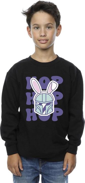 Produktbild Star Wars The Mandalorian Hop Into Easter Sweatshirt Jungen (128)