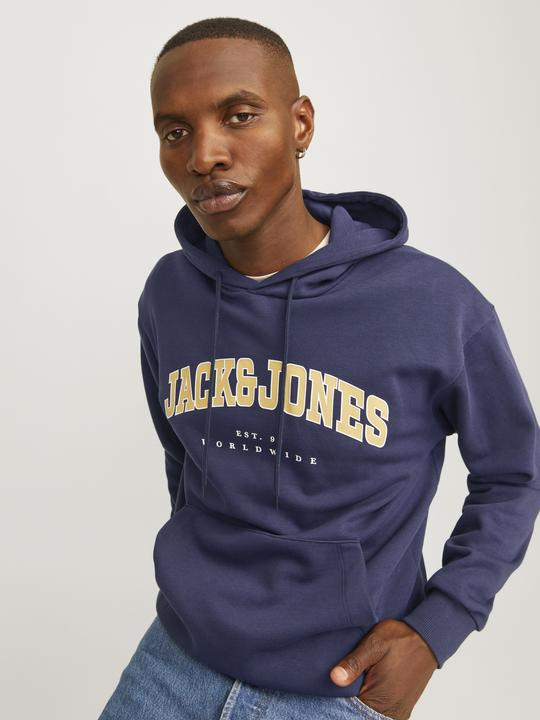 Actual product image Jack & Jones Jjecaleb Varsity Sweat Hood Noos (XL)