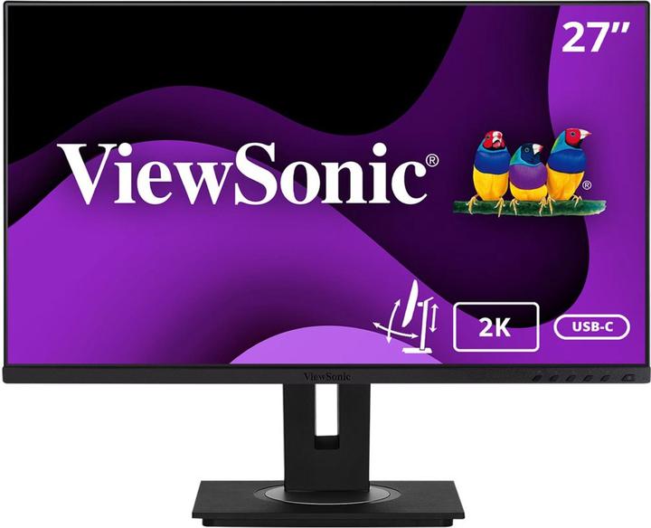 Image du produit Viewsonic VG2756-2K 68,6cm 27pouces 16:9 QHD 2560x1440 Frameless SuperClear IPS LED Monitor with 5ms H (2560 x 1440 pixels, 27")