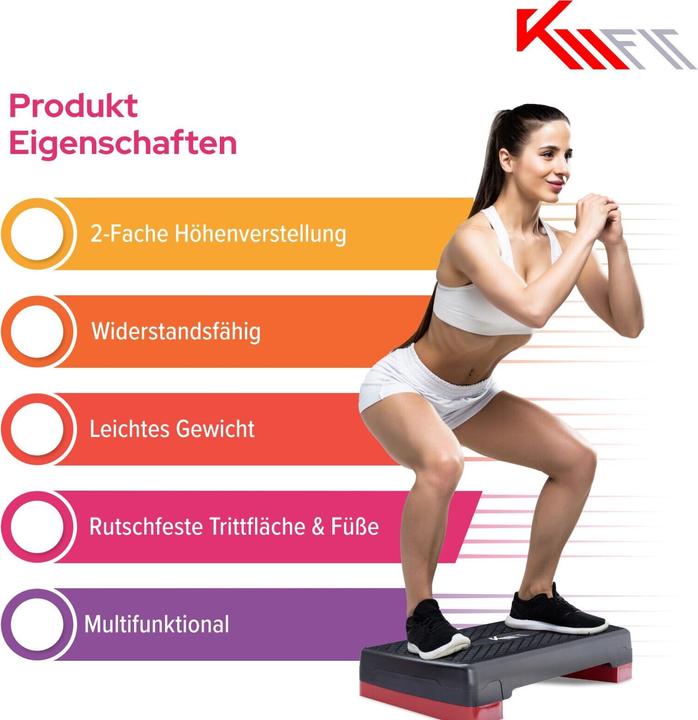 Produktbild Km-Fit Steppbrett