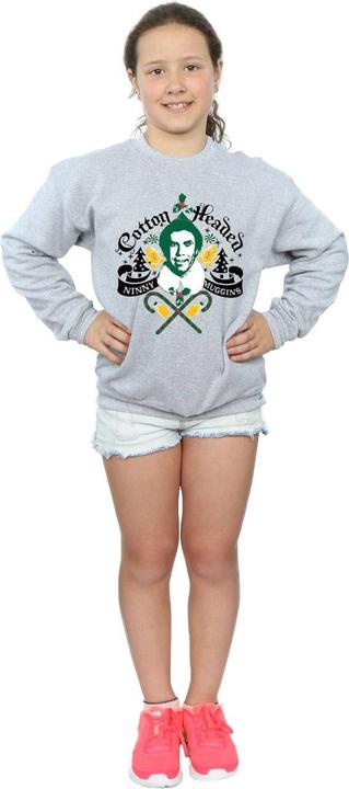 Actual product image Elf Girls Headed Ninny Muggins Sweatshirt (140, 146)