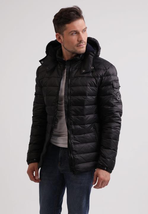 Actual product image Cash-Mere Down jacket with hood and cashmere lining (S)