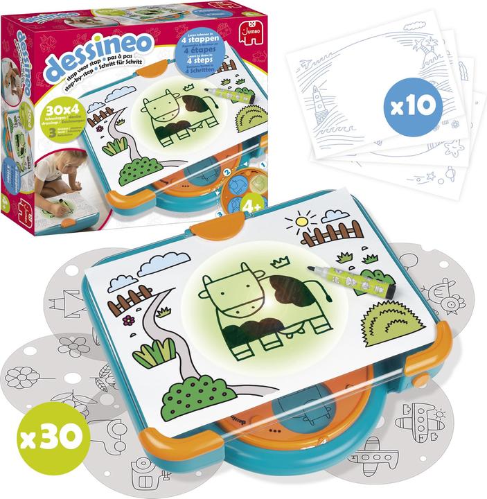 Actual product image Jumbo Dessineo Tekenen (French)