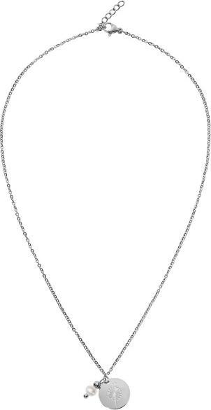 Image du produit HCA Collier - "Make a wish" - argenté - perle (Acier inoxydable, Perle)