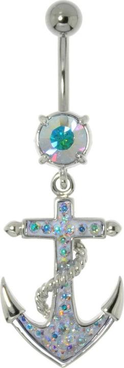 Bijouteria Bauchpiercing (Edelstahl, Messing, Kristall)