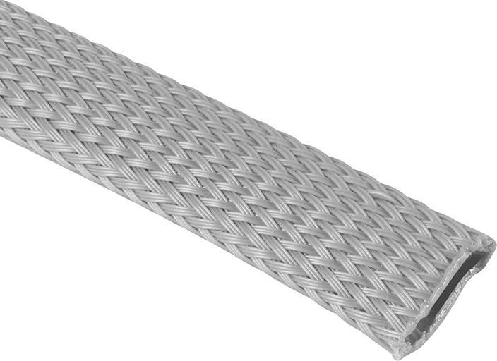 Techflex Clean Cut Sleeve 13mm - grey 1m (Kabelschlauch, 100 cm)