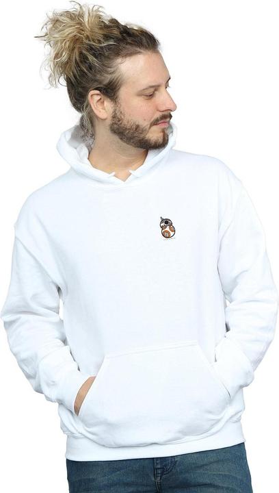 Immagine prodotto Star Wars The Force Awakens BB-8 Chest Print Felpa con Cappuccio Uomo (XXL)
