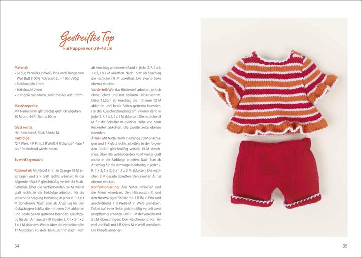 Image du produit Tricoter d'adorables vêtements de poupée