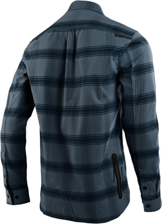Image du produit Troy Lee Designs Grind Flannel, Stripe, blue mirage, S (S)