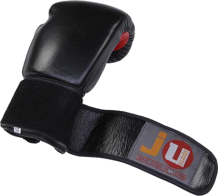 Actual product image Ju-Sports Boxing gloves black / red (10 OZ, 10)