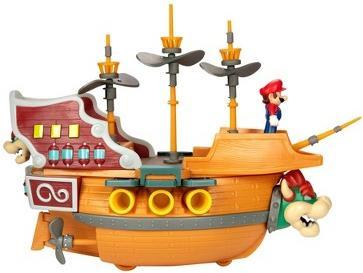 Produktbild Jakks Pacific Super Mario 2.5 Inch Deluxe Bowser"s Ship Playset