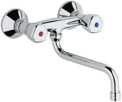 Actual product image Kludi STANDARD wall-mounted sink mixer