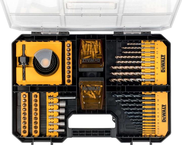 Immagine prodotto DeWalt Set universale TStack (6 mm, 6,5 mm, 5,5 mm, 10 mm, 1,5 mm, 7 mm, 3 mm, 5 mm, 8 mm, 2,5 mm, 3,5 mm, 4,5 mm, 2 mm, 4 mm)