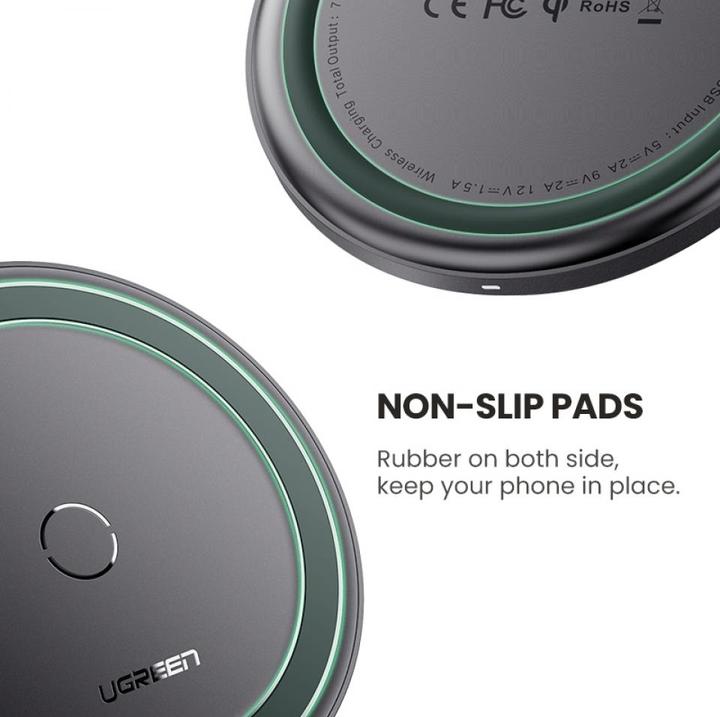 Actual product image Ugreen Wireless Charging Pad (10 W)