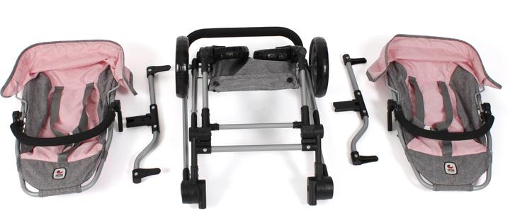 Actual product image Bayer Chic 2000 Doll carriage Linus Duo
