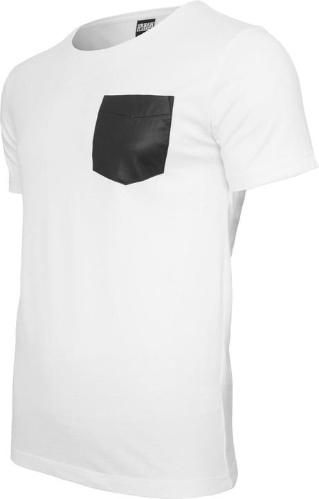 Actual product image Urban Classics Synthetic Leather Pocket Tee (M)