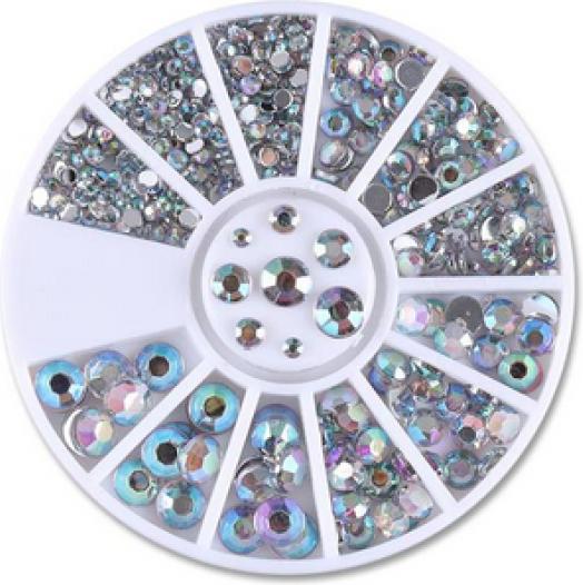 Immagine prodotto Nagellack24 Strass argento (Solvente per unghie, Argento)