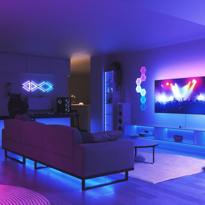 Produktbild Nanoleaf 4D Bildschirm-Spiegelkamera Kit (RGBW, 215.90 cm, Indoor)