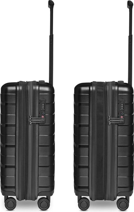 Produktbild Bergpfeil Travel 4-Rollen Kabinentrolley S 55 cm mit Dehnfalte (44 l, Handgepäck (bis 50l))