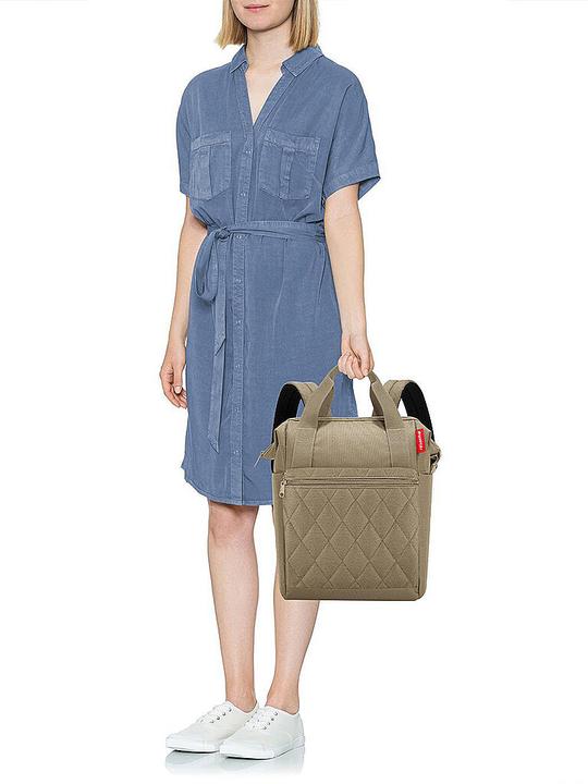 Image du produit reisenthel Sac à dos Allrounder R Rhombus Olive (12 l)