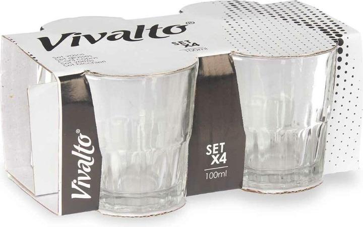 Produktbild Vivalto Trinkglas Kaffee 100 ml (24 Stück) (0.10 l, 24 x)