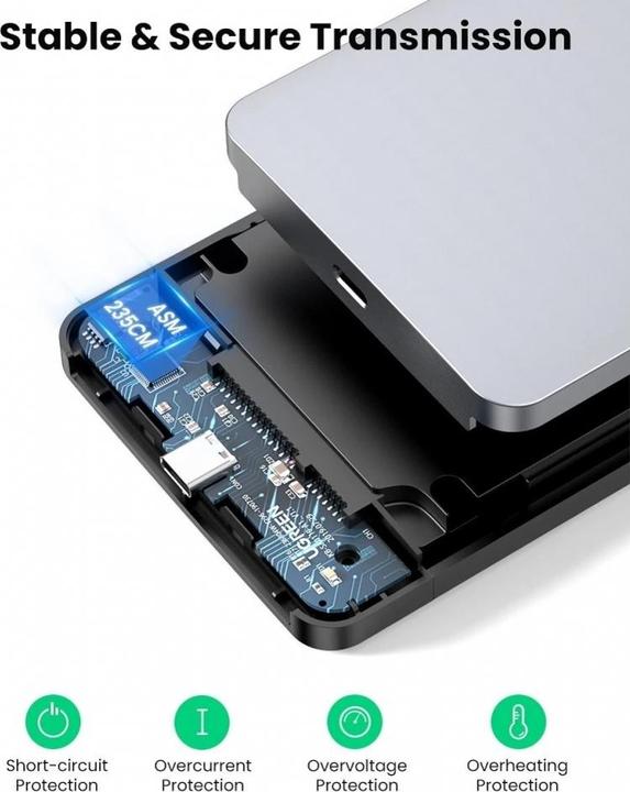 Image du produit Ugreen Boîtier en aluminium (2.5")