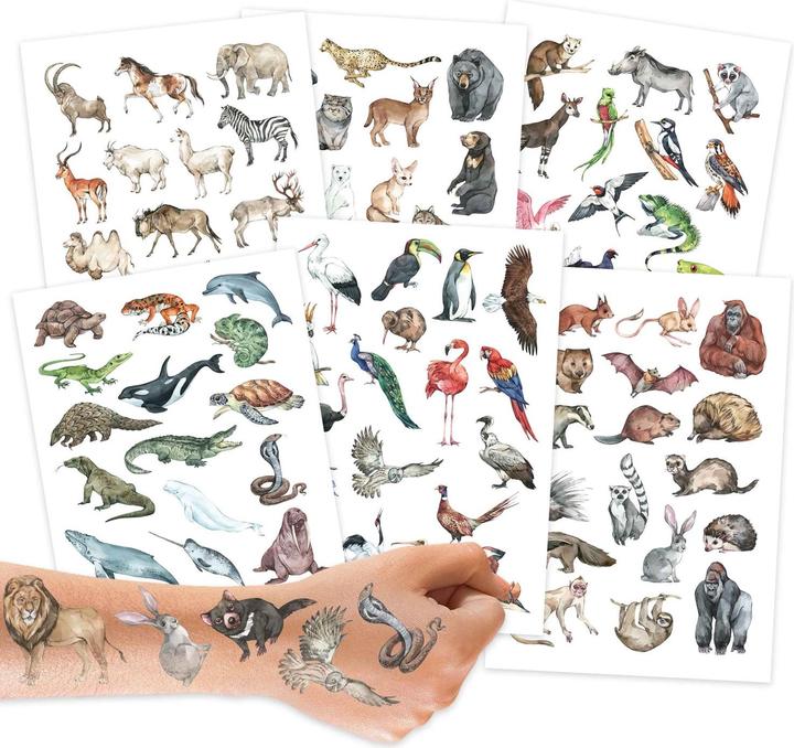 Papierdrachen Tiere der Welt