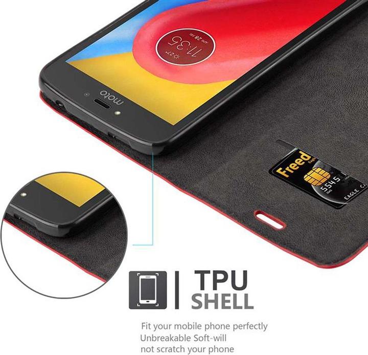 Productafbeelding Cadorabo Boek Onzichtbare Magneethoes (Motorola Moto C)