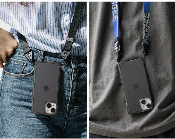 Productafbeelding Ringke Fusion Bumper case voor iPhone 14 Plus grijs (Apple iPhone 14 Plus)