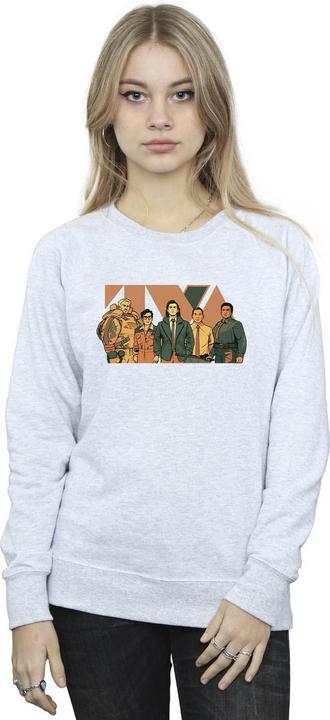 Actual product image Womens/Ladies Loki TVA Group Sweatshirt (5XL)