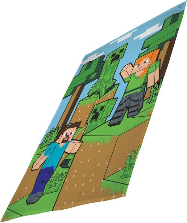 Actual product image Minecraft Blanket Fleece Building Blocks (150 x 100 cm)