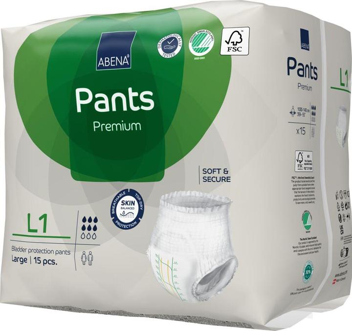 Image du produit Abena Premium L1 vert (15 x, Large)