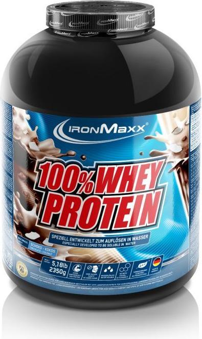 Immagine prodotto IronMaxx 100% Proteine Whey (barattolo da 2350 g) (Cocco, 1 pz., 2350 g)