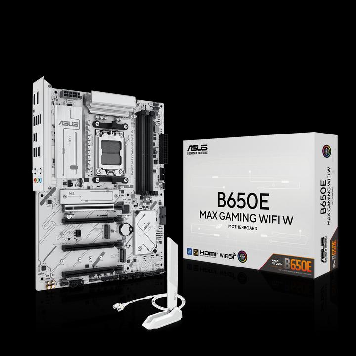 Produktbild ASUS B650E Max Gaming WIFI W (AM5, AMD B650E, ATX)