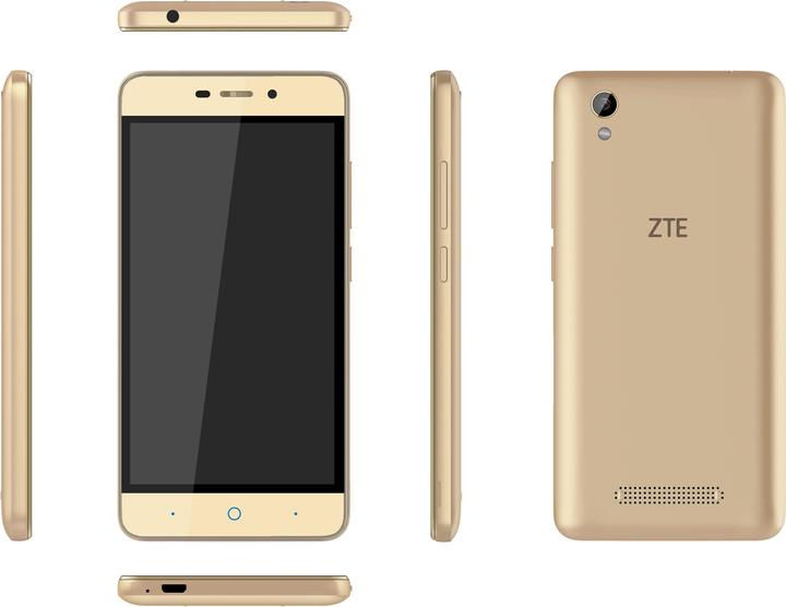 ZTE Blade A452 (8 GB, Gold, 5", Dual SIM, 13 Mpx, 4G)