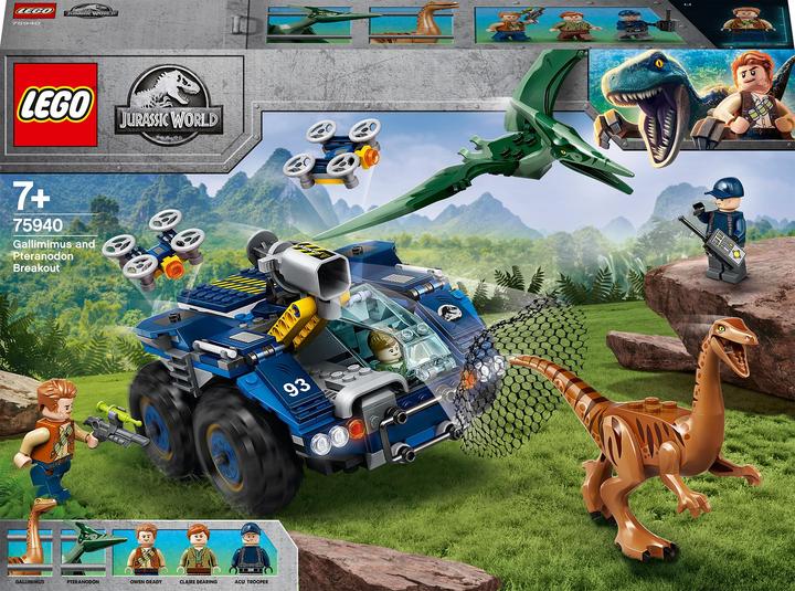 Actual product image LEGO Outbreak of Gallimimus and Pteranodon (75940, LEGO Jurassic World)