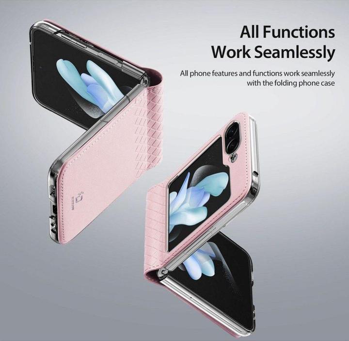Actual product image Dux Ducis Bril Series Leather Cover (Samsung Galaxy Z Flip5)