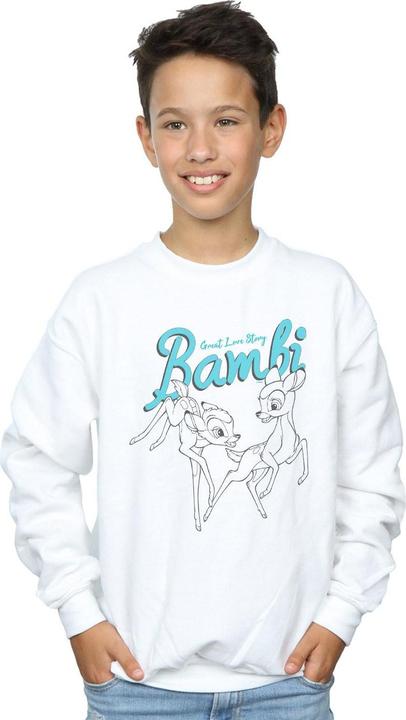 Actual product image Disney Boys Bambi Great Love Story Sweatshirt (140, 146)