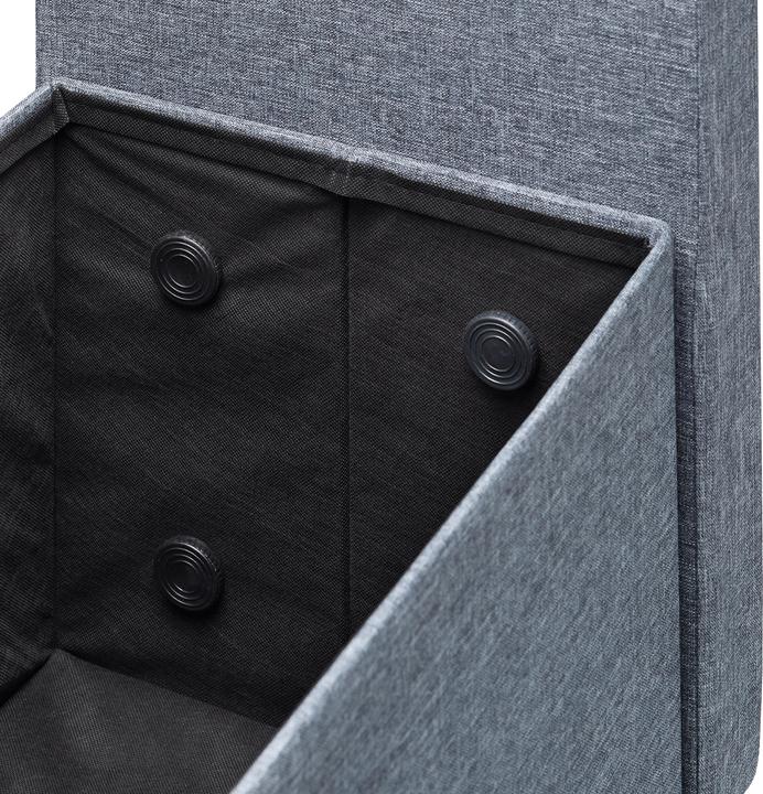 Image du produit Relaxdays Banquette avec dossier et accoudoirs (115 cm)