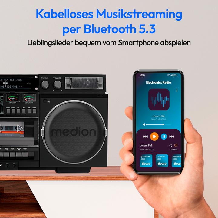 Image du produit Medion LIFE P66538 (DAB+ DAB, FM, Bluetooth)