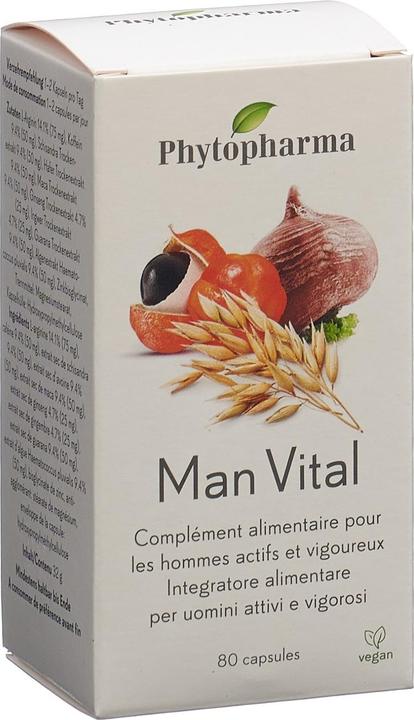 Produktbild Phytopharma Man Vital (80 Stück, Kapseln, 76 g)