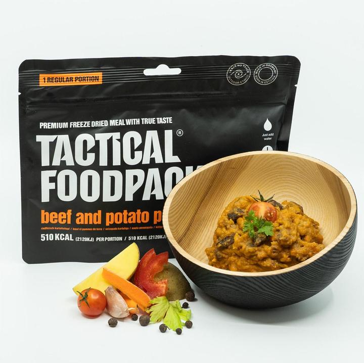 Image du produit Tactical Foodpack Pot de boeuf et de pommes de terre (100 g)