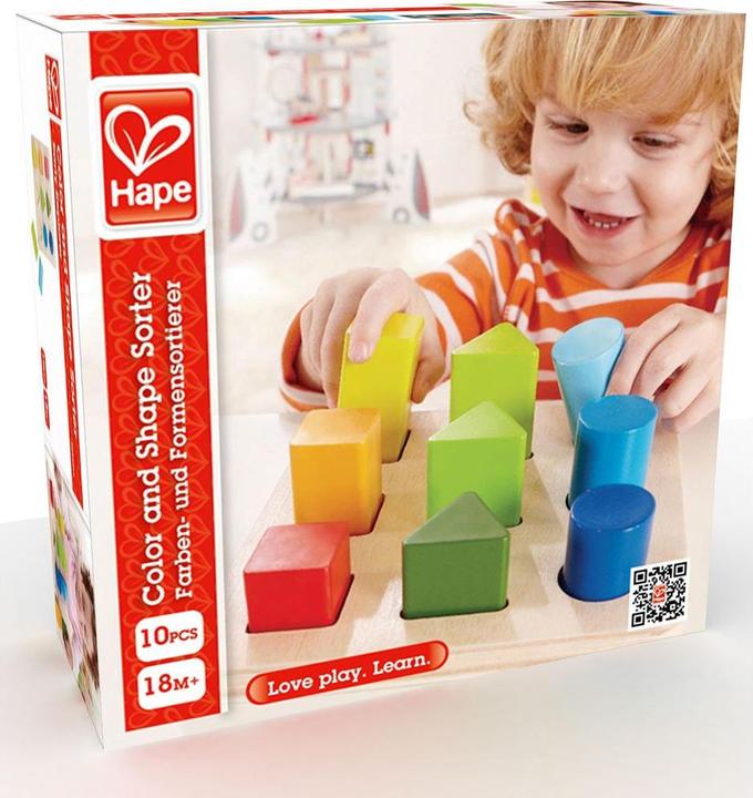 Image du produit Hape trieur de couleurs et de formes